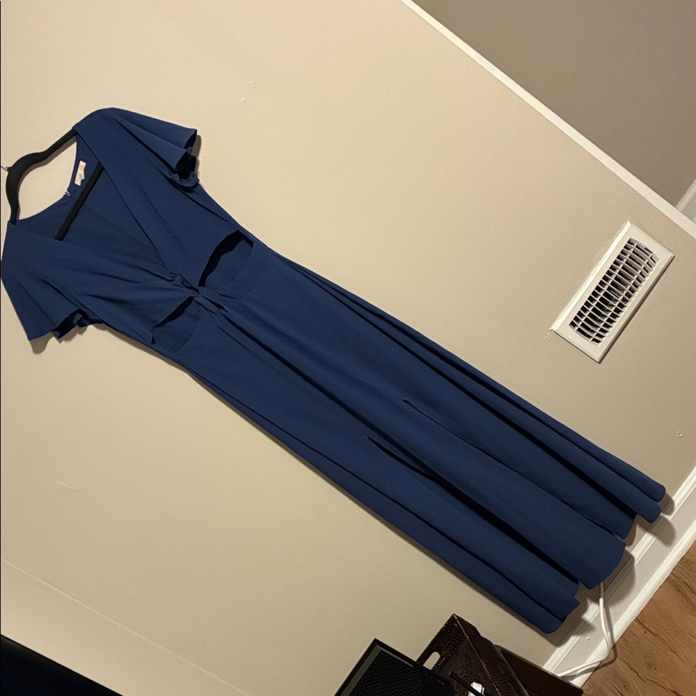 GB Girls Classic Blue Maxi Dress
